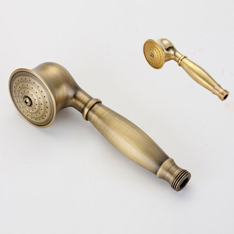 Orthorun | Traditional Handheld Shower Head with Hose - Polished Brass Wall Mounted