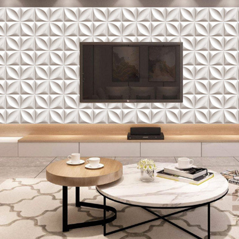 Orthorun | Square Interior Wall Cladding – Peel and Stick Texture Effect Wall Panels