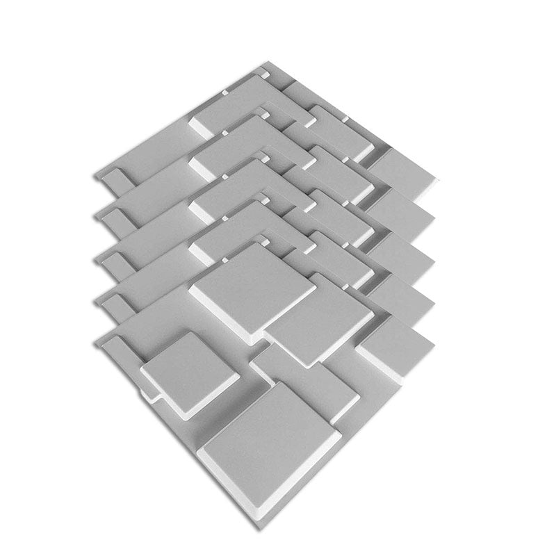 Orthorun | Square Interior Wall Cladding – Peel and Stick Texture Effect Wall Panels