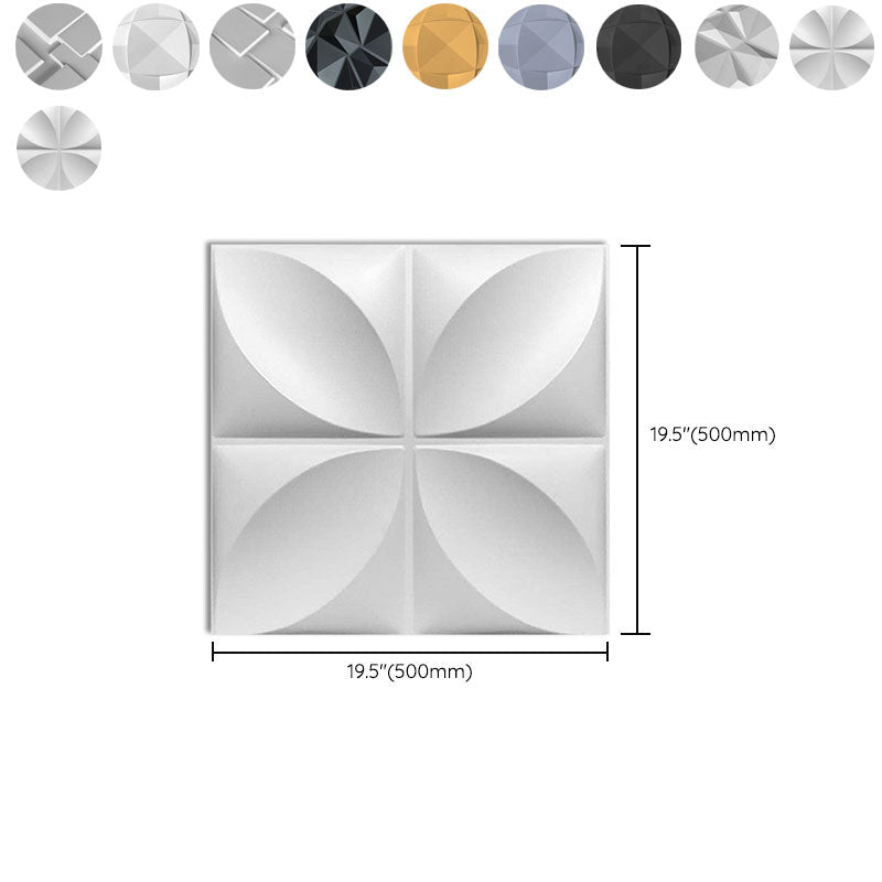 Orthorun | Square Interior Wall Cladding – Peel and Stick Texture Effect Wall Panels