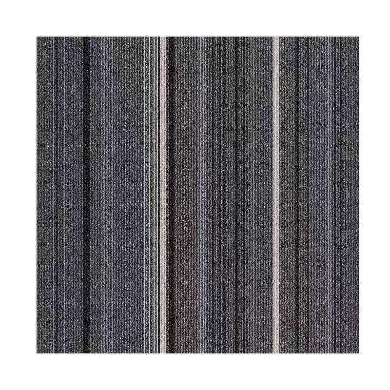 Orthorun | Dark Color Level Loop Carpet Tile – Non-Slip Self-Adhesive Indoor Office Carpet Squares