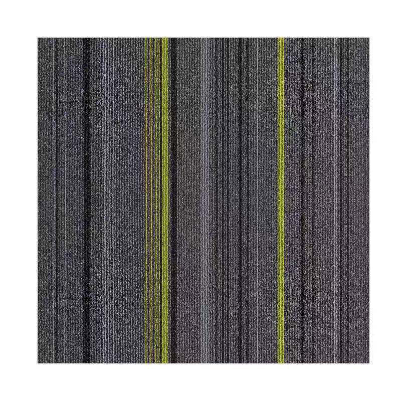 Orthorun | Dark Color Level Loop Carpet Tile – Non-Slip Self-Adhesive Indoor Office Carpet Squares