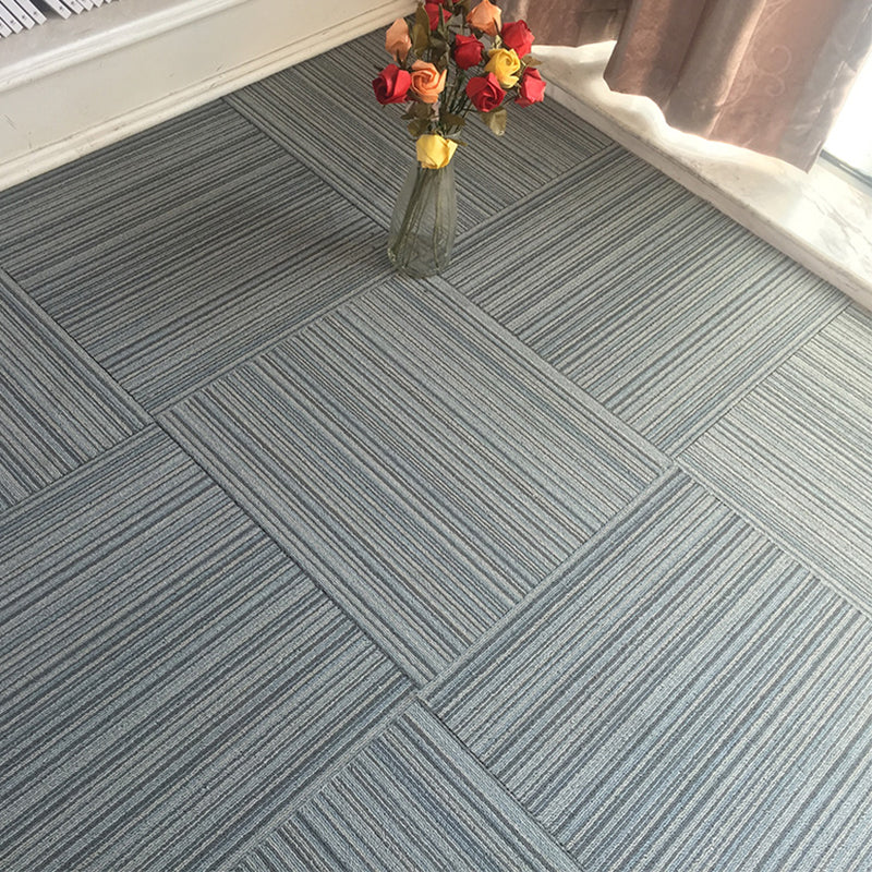 Orthorun | Dark Color Level Loop Carpet Tile – Non-Slip Self-Adhesive Indoor Office Carpet Squares
