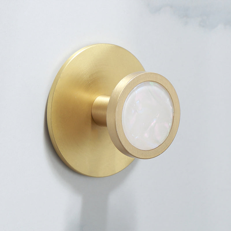 Orthorun | Polished Brass Bathroom Accessory Set - Marble Bathroom Hardware