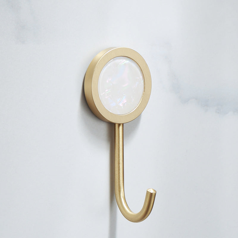 Orthorun | Polished Brass Bathroom Accessory Set - Marble Bathroom Hardware