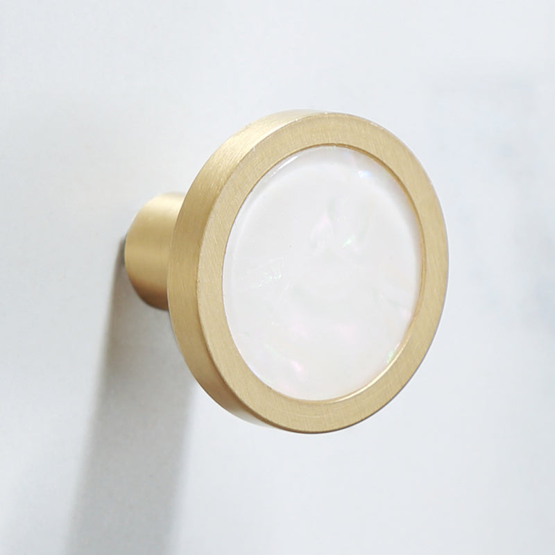 Orthorun | Polished Brass Bathroom Accessory Set - Marble Bathroom Hardware