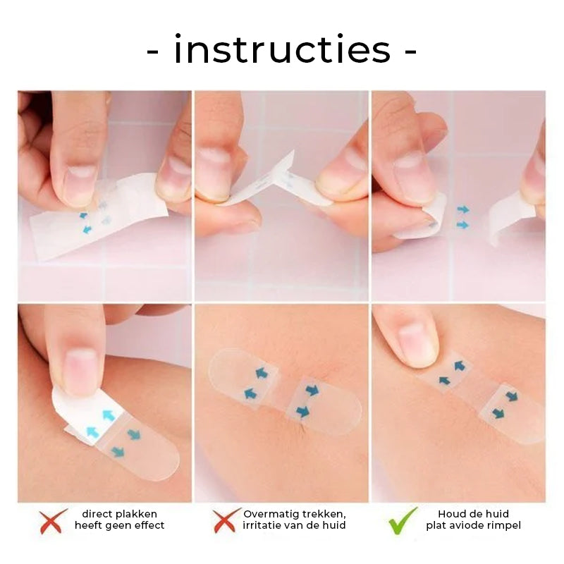 Orthorun | Invisible Face Lifter Tape – Instant Face Lift & V-Shape Slimming Tape