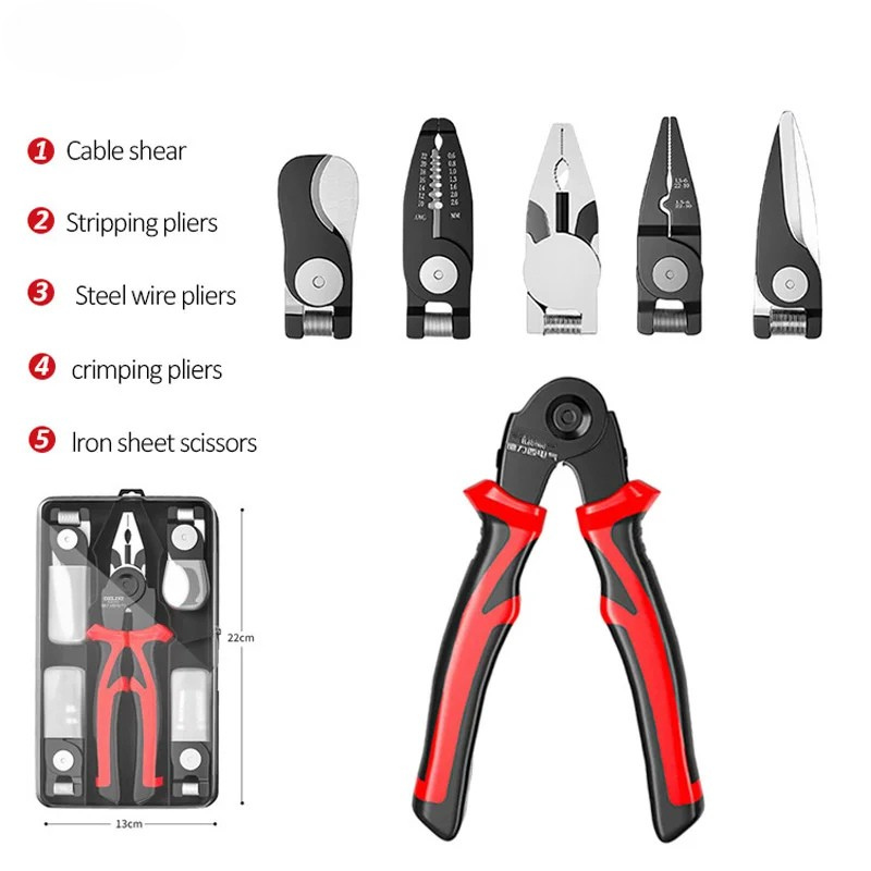 5-in-1 Electric Multifunctional Pliers Set - Orthorun