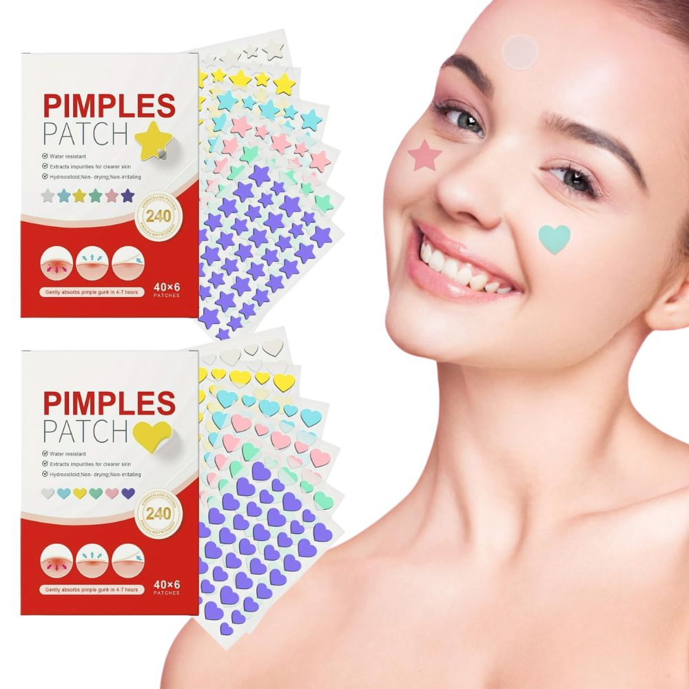 240 Pcs Cute Colorful Pimple Patches - Orthorun