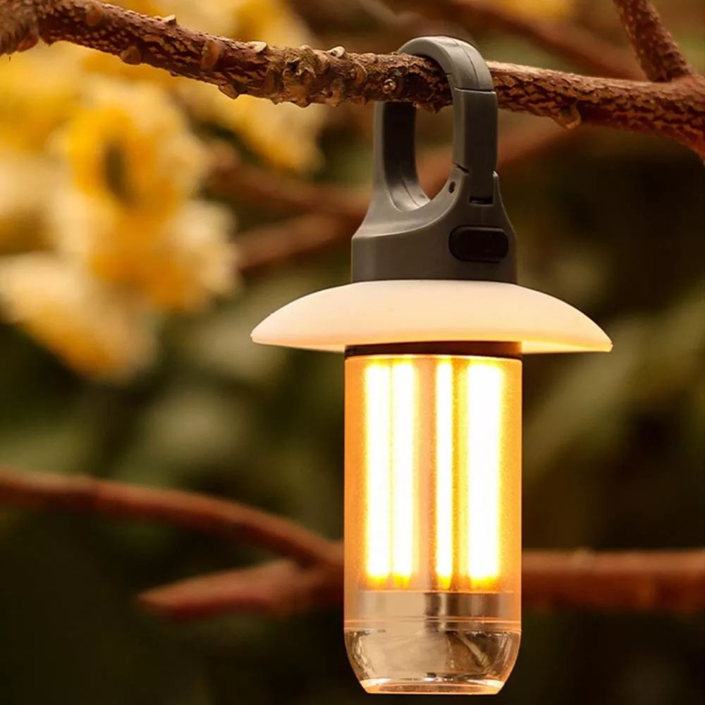 2 PCS LED Rechargeable Tent Light Camping Lantern - Orthorun
