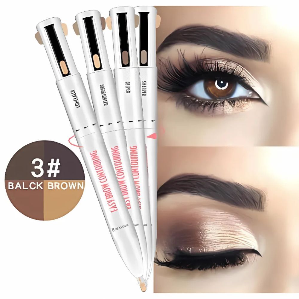 4-in-1 Eyebrow Pen - Shape, Fill, Conceal & Highlight - Orthorun