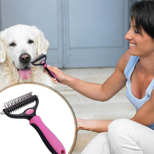 Orthorun | Pet Care Brush – Deshedding Tool for Dogs & Cats