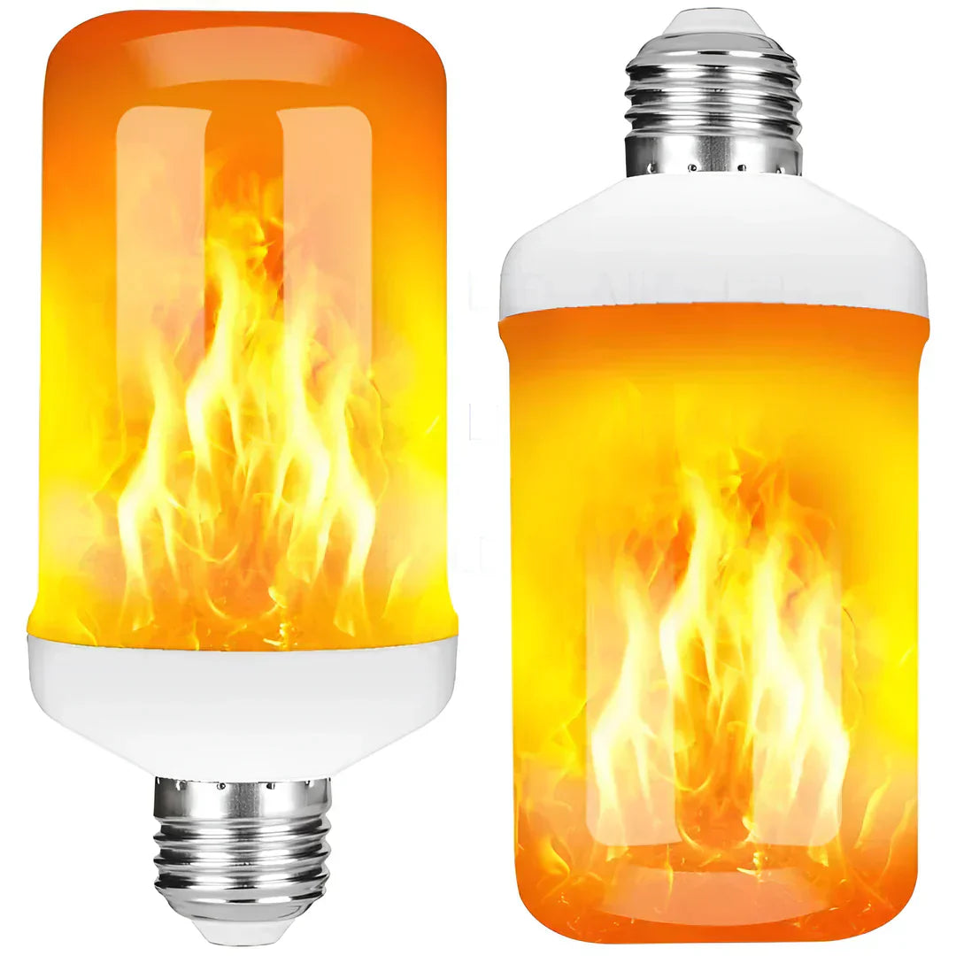 Orthorun | Flame Effect LED Lamp – 9W Realistic Fire Light for Home Ambiance