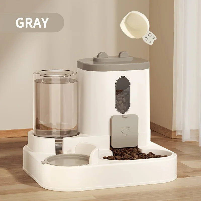 2 in 1 Dog and Cat Feeder with Water Dispenser - Orthorun