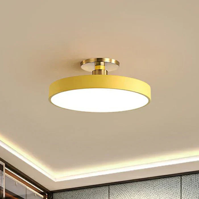 Orthorun | Nordic Style Pendant Light – Scandinavian Ceiling Lamp in Pastel Colors