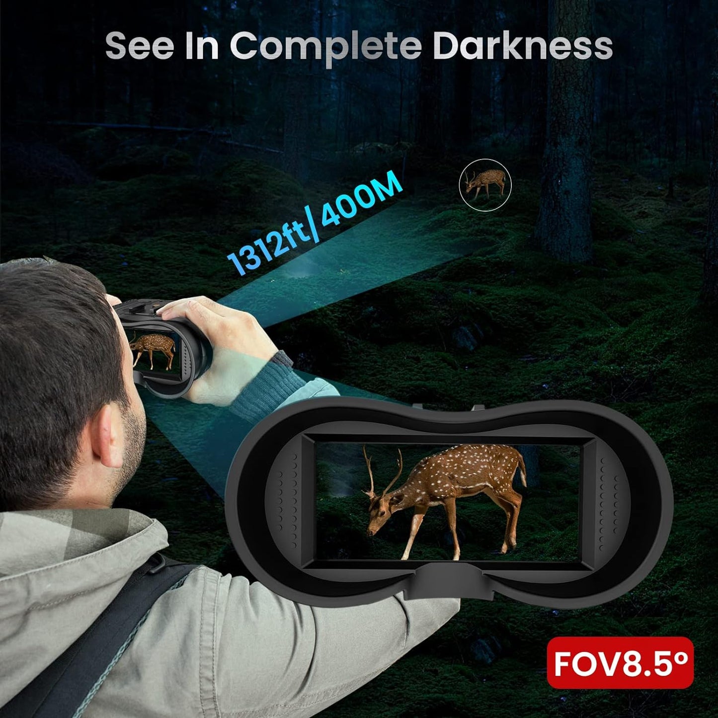 3D Night Vision Goggles Binoculars - Orthorun