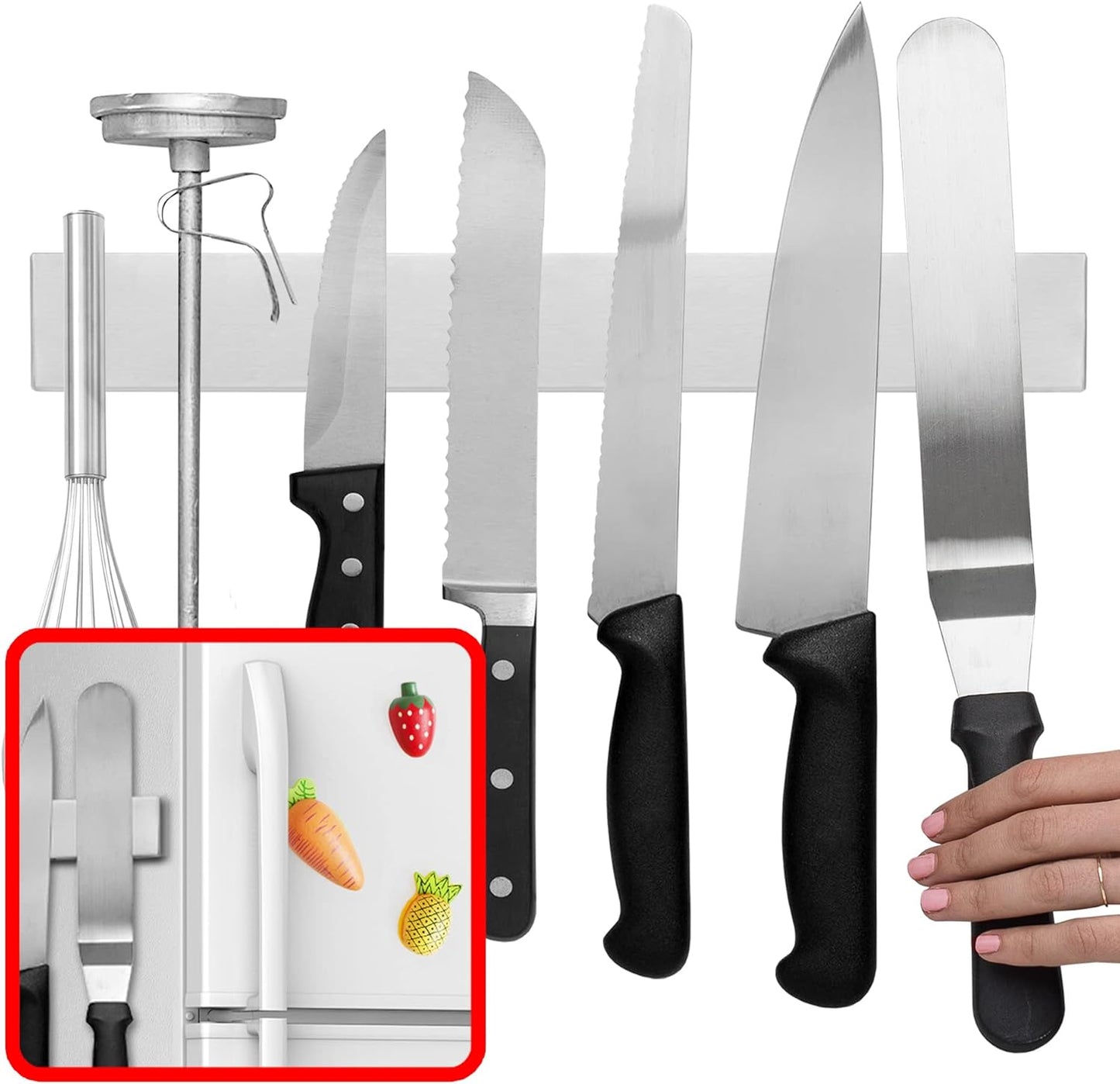 14 Inch Magnetic Knife And Tools Holder - Orthorun