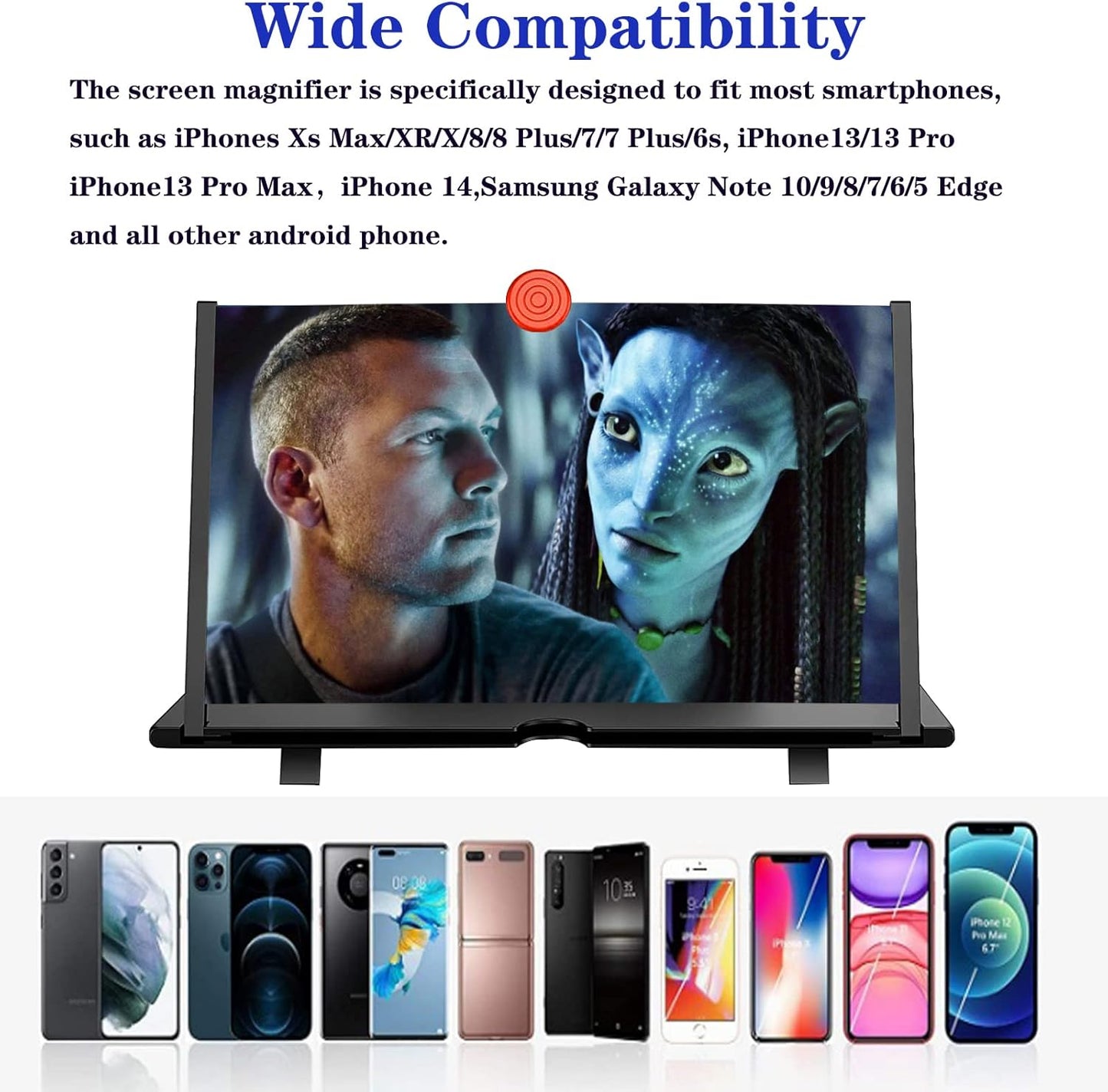 16 Inch Phone Screen Magnifier For Movies, Videos, And Gaming - Orthorun