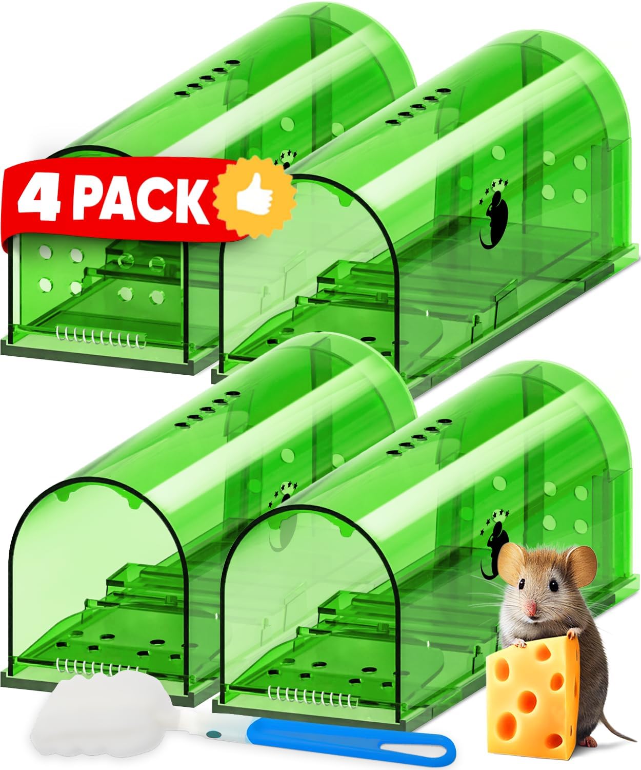 4-Pack Mouse Trap - Orthorun