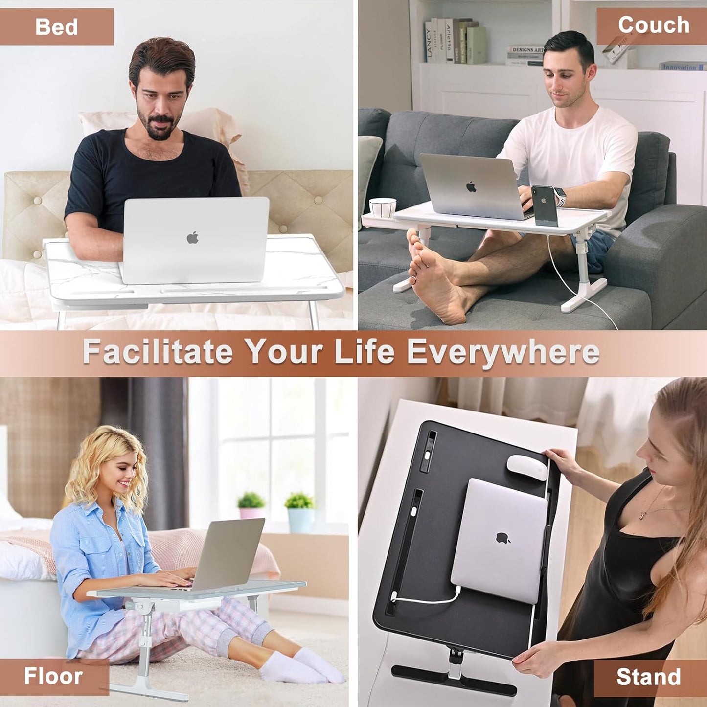 Adjustable Laptop Stand for Bed - Orthorun