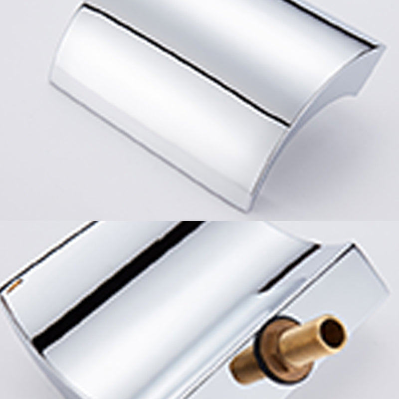 Orthorun | Modern Brass Roman Bathtub Faucet - Waterfall Spout
