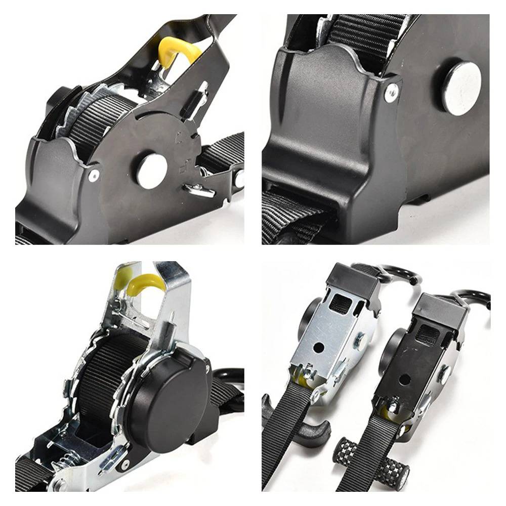 2-set Retractable Ratchet Straps - Orthorun
