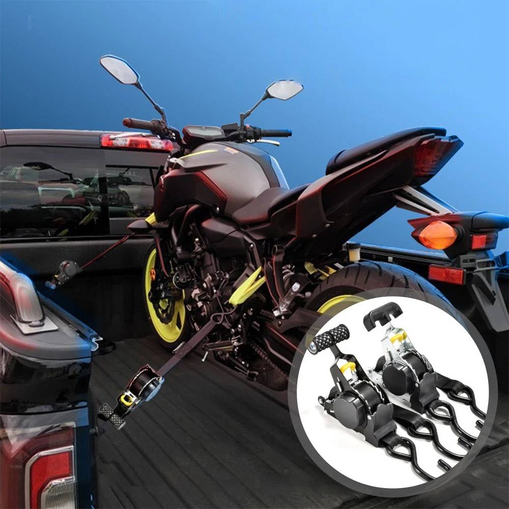 2-set Retractable Ratchet Straps - Orthorun