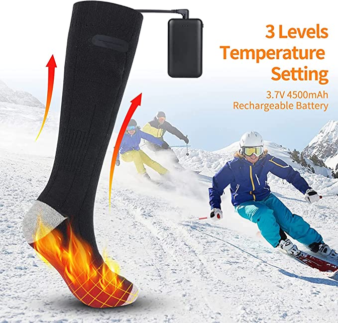 2 Pairs Of Unisex Heated Socks - Orthorun
