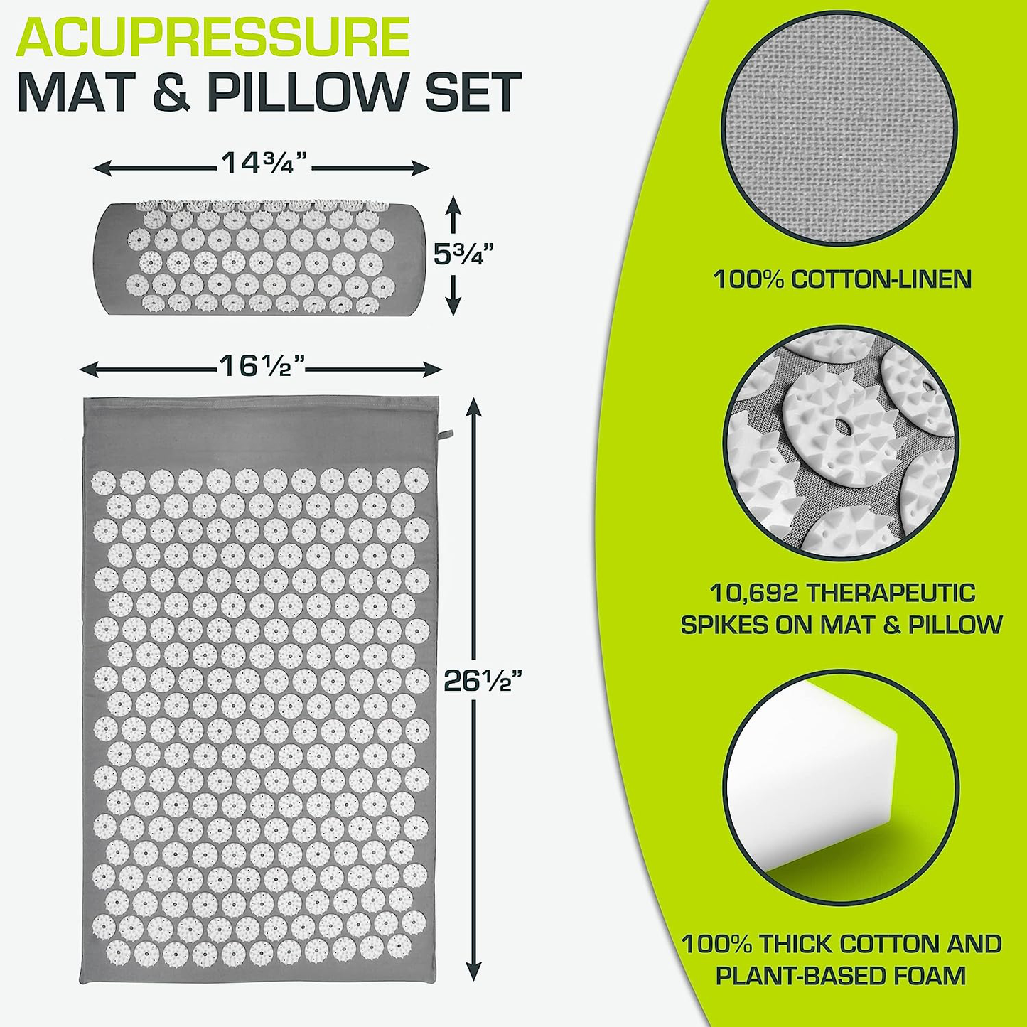 Acupuncture Mat - Orthorun