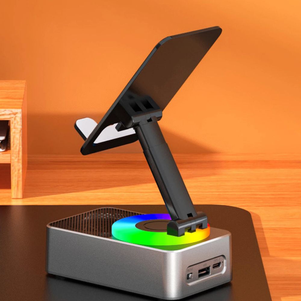 4-in-1 Phone Stand with Bluetooth Speaker - Orthorun