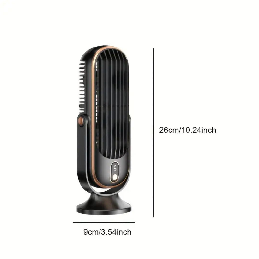 Orthorun | Coolux – Ultra-Quiet USB Desktop Fan – Portable Personal Cooling Fan