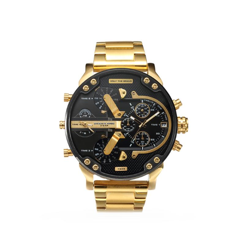 Orthorun | Stainless Steel Chronograph Quartz Watch – Premium Analog Sport Wristwatch for Men