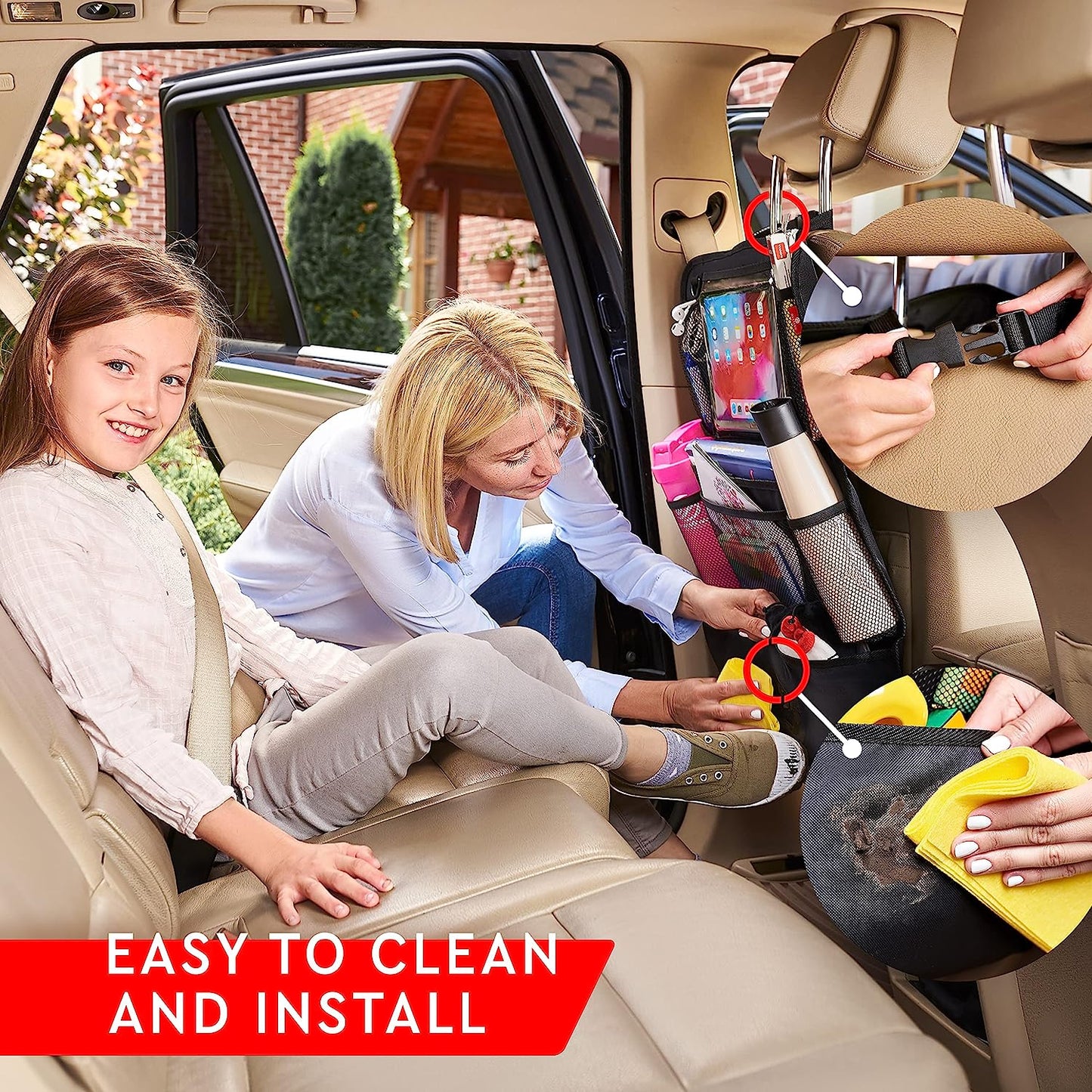 2-pack Car Backseat Organizer - Orthorun