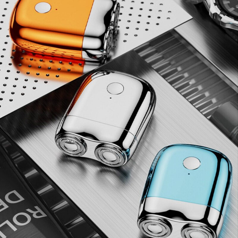 Orthorun | Mini Magnetic Men's Electric Shaver – Portable Rechargeable Trimmer