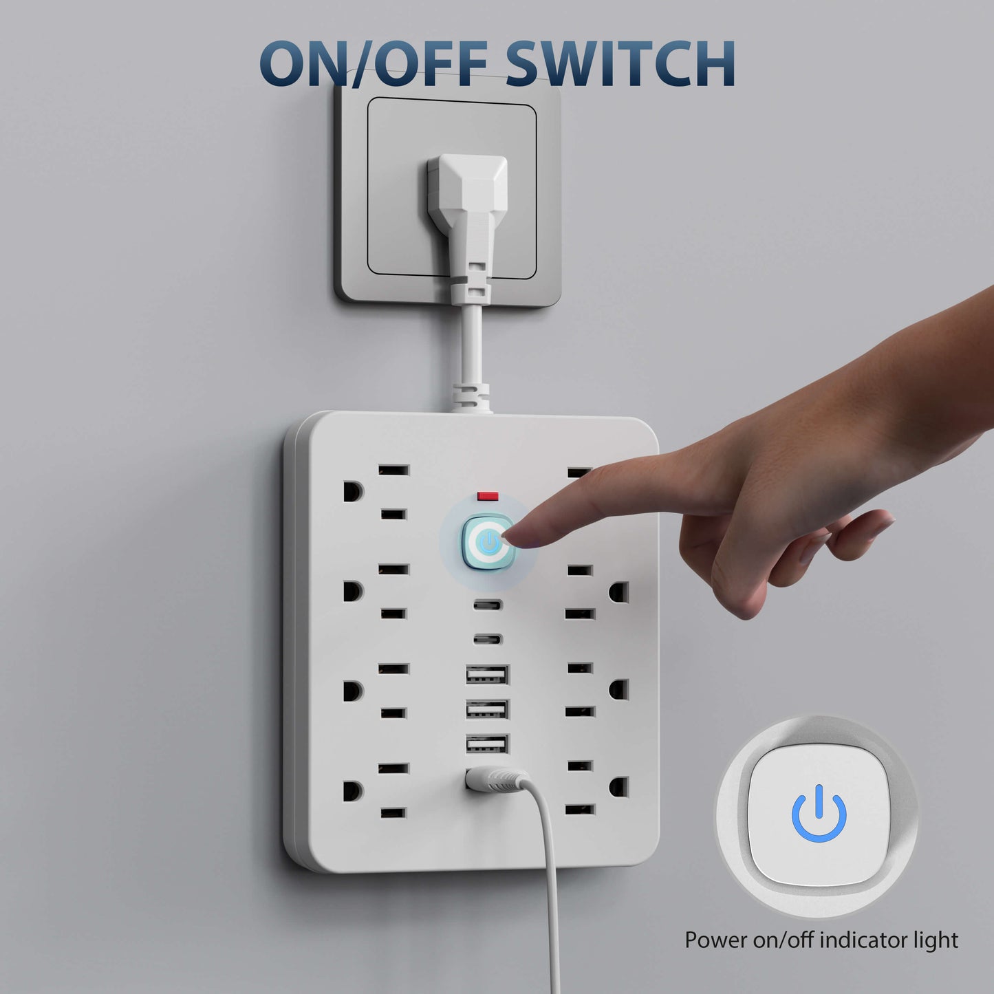 14-In-1 Power Strip With Surge Protection - Orthorun