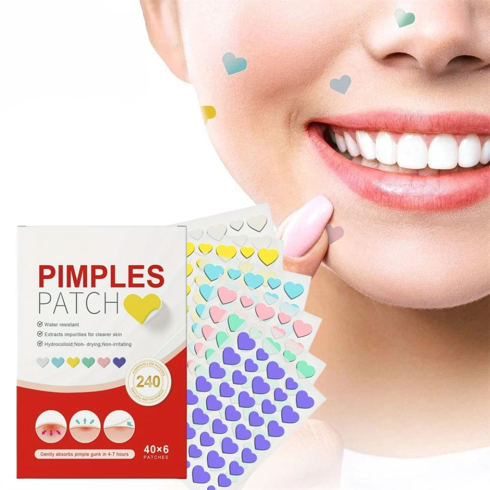 240 Pcs Cute Colorful Pimple Patches - Orthorun
