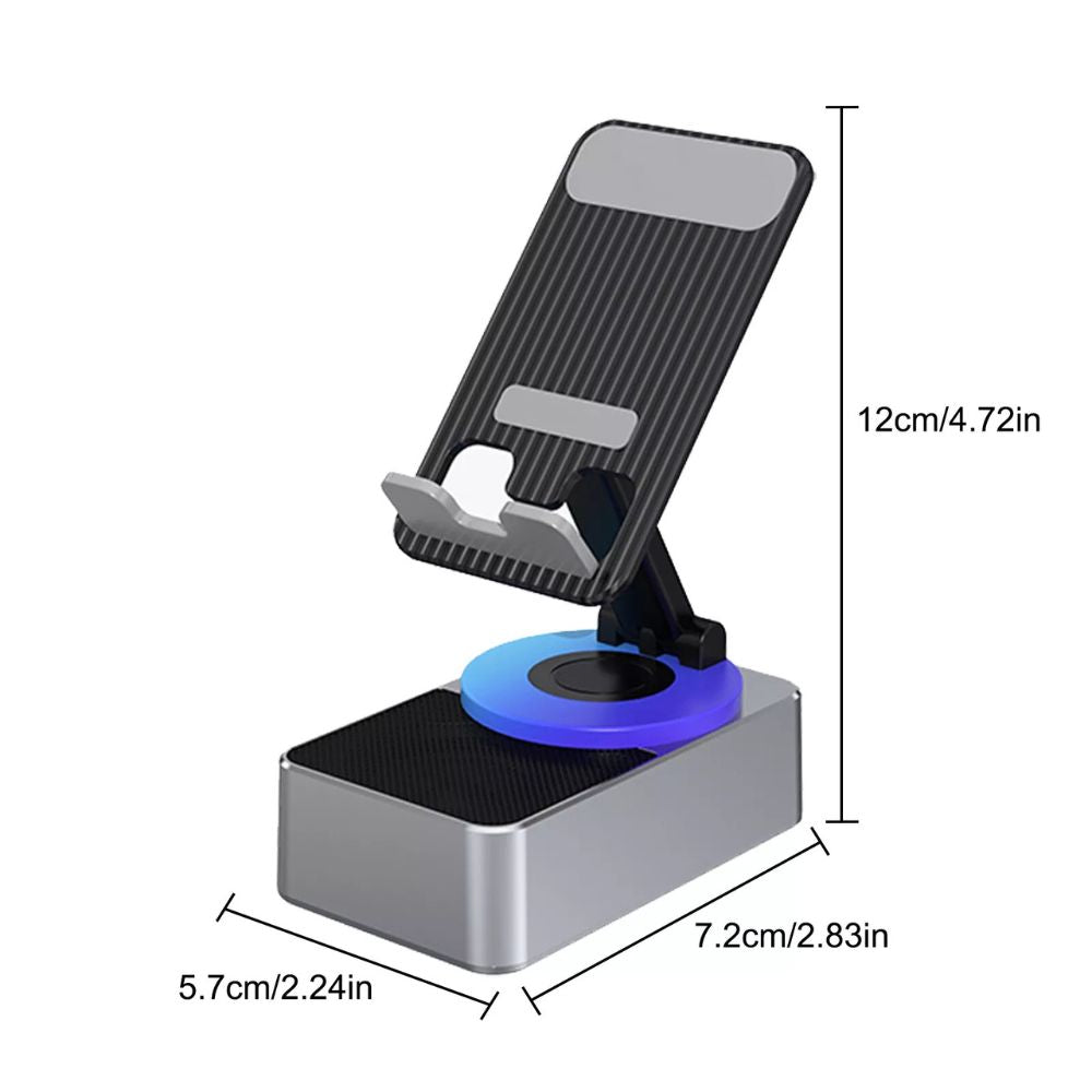 4-in-1 Phone Stand with Bluetooth Speaker - Orthorun