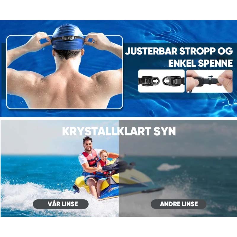 Orthorun | View Anti-Fog Swim Goggles