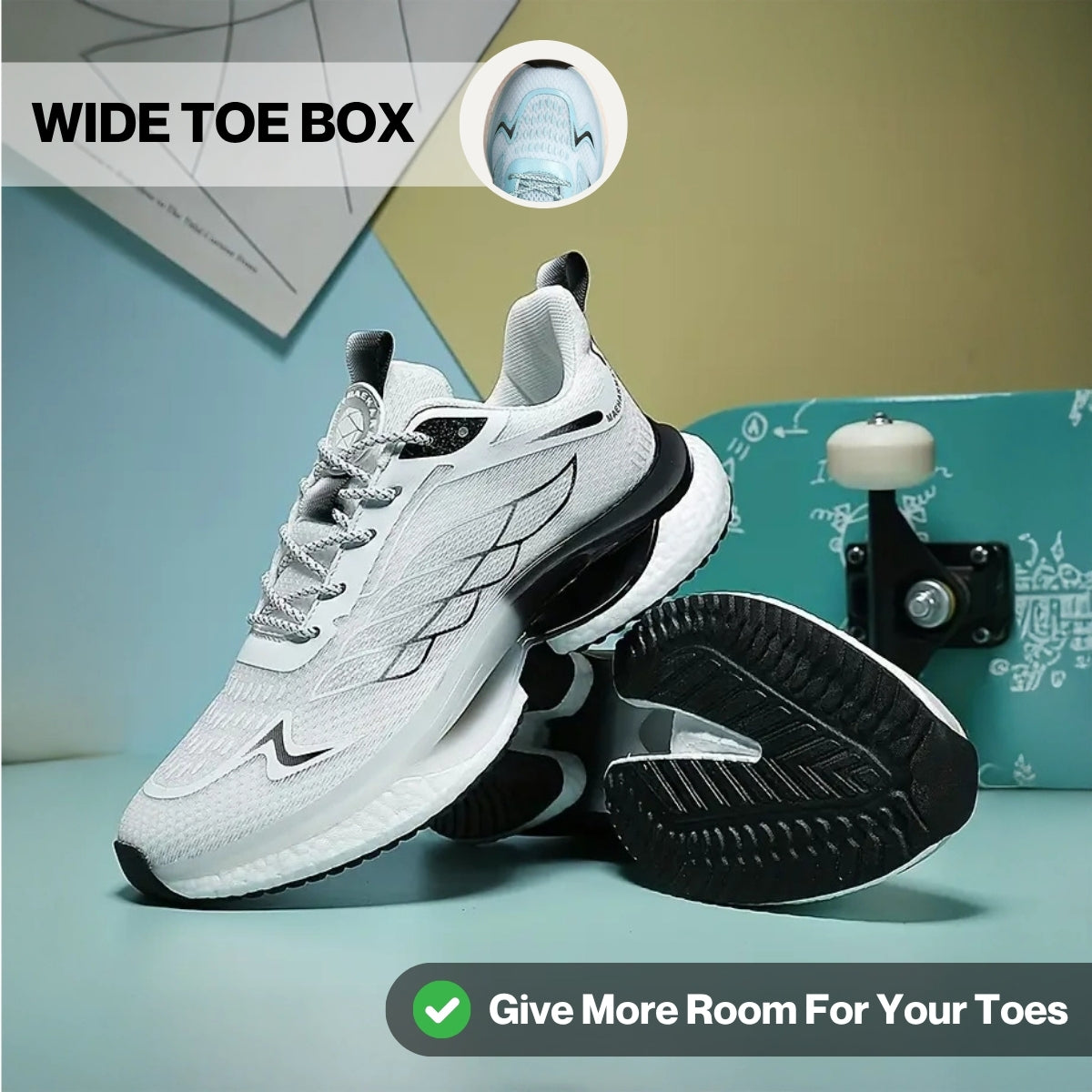 Aerion - Hands Free and Supportive Walking Shoes