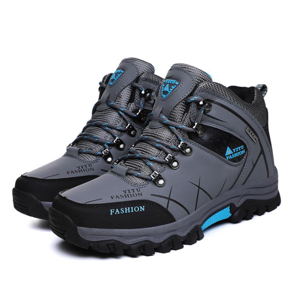 Orthorun | Men's Hiking Shoes with Fur – Winter Waterproof Boots for Outdoor Adventure