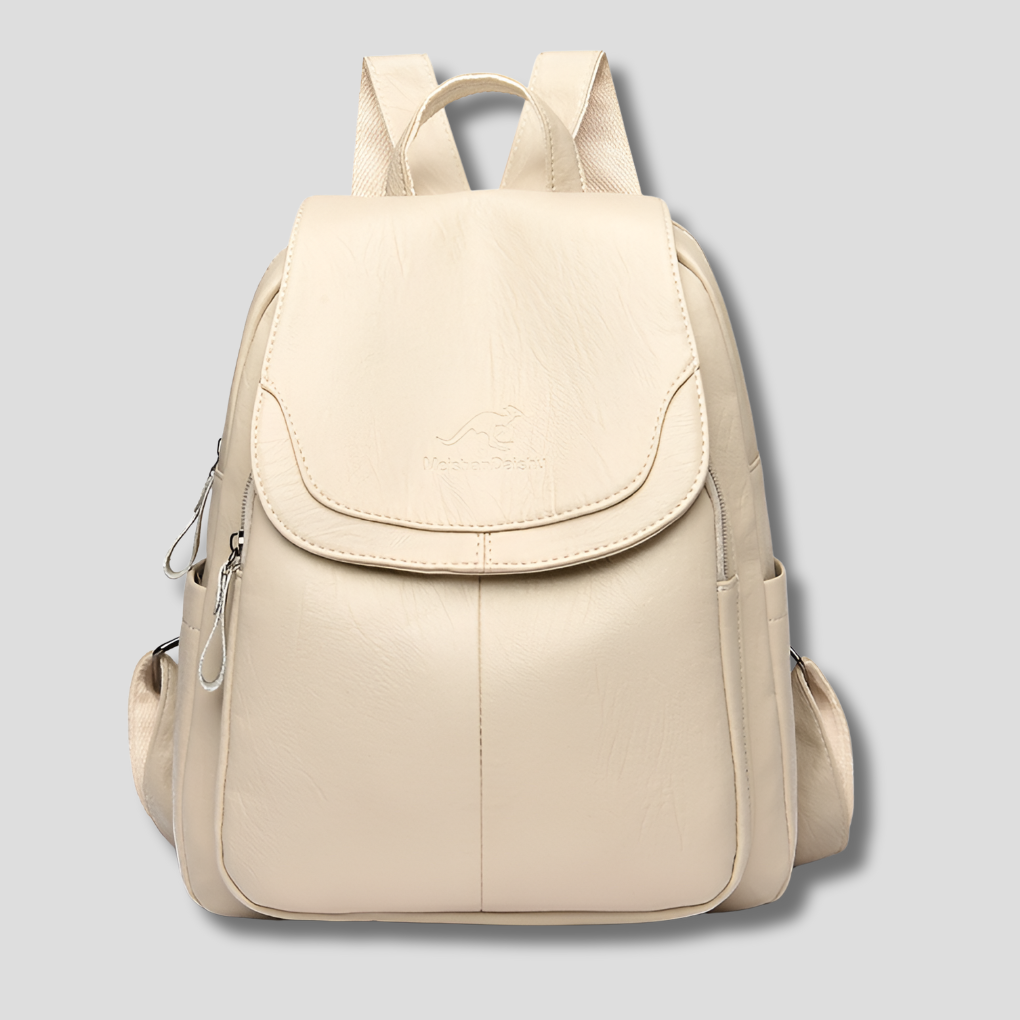 Alea | Women’s Anti-Theft Leather Backpack