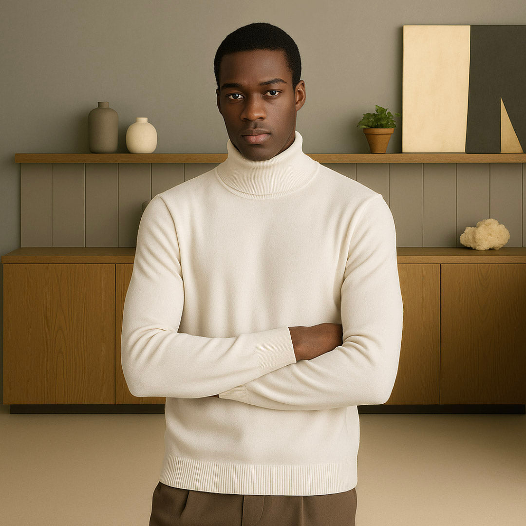 Arden | Men’s Premium Cashmere Turtleneck Sweater