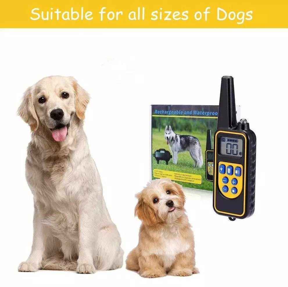 2600ft Electronic Dog Training Collar Waterproof Pet Remote Control - Orthorun