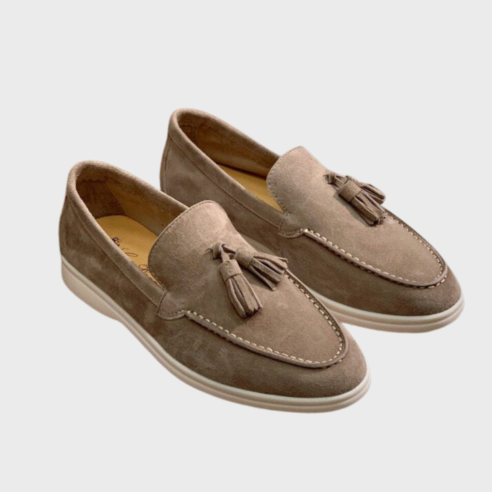 Yorkton | Men’s Suede Loafers – Summer Soft Slip‑On Elegance