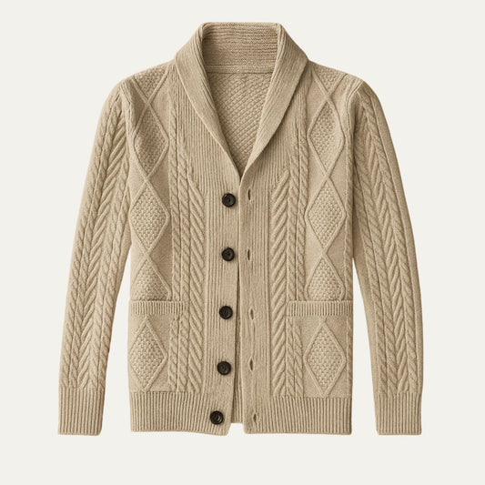 Caspiano | Men’s Premium Cashmere Cardigan