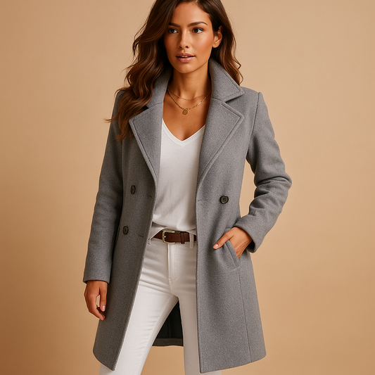 Chevie | Women’s Long Buttoned Coat