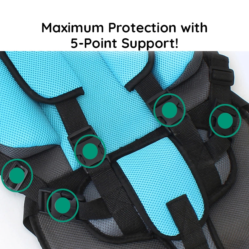Orthorun | Child Protection Car Cushion Seat – Booster Cushion for Kids