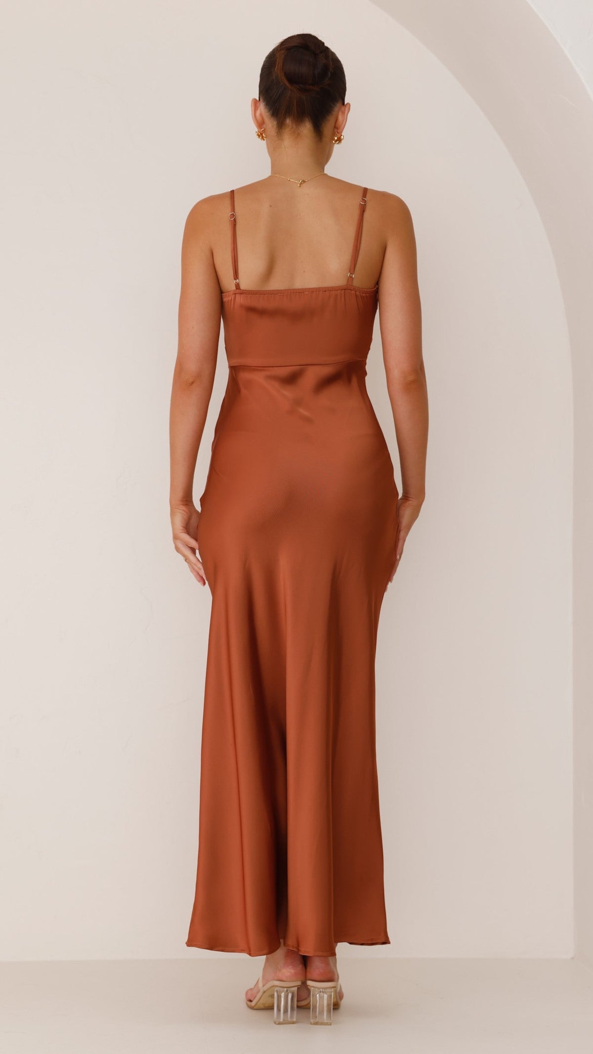 Darlene | Women’s Elegant Spaghetti-Strap Maxi Dress