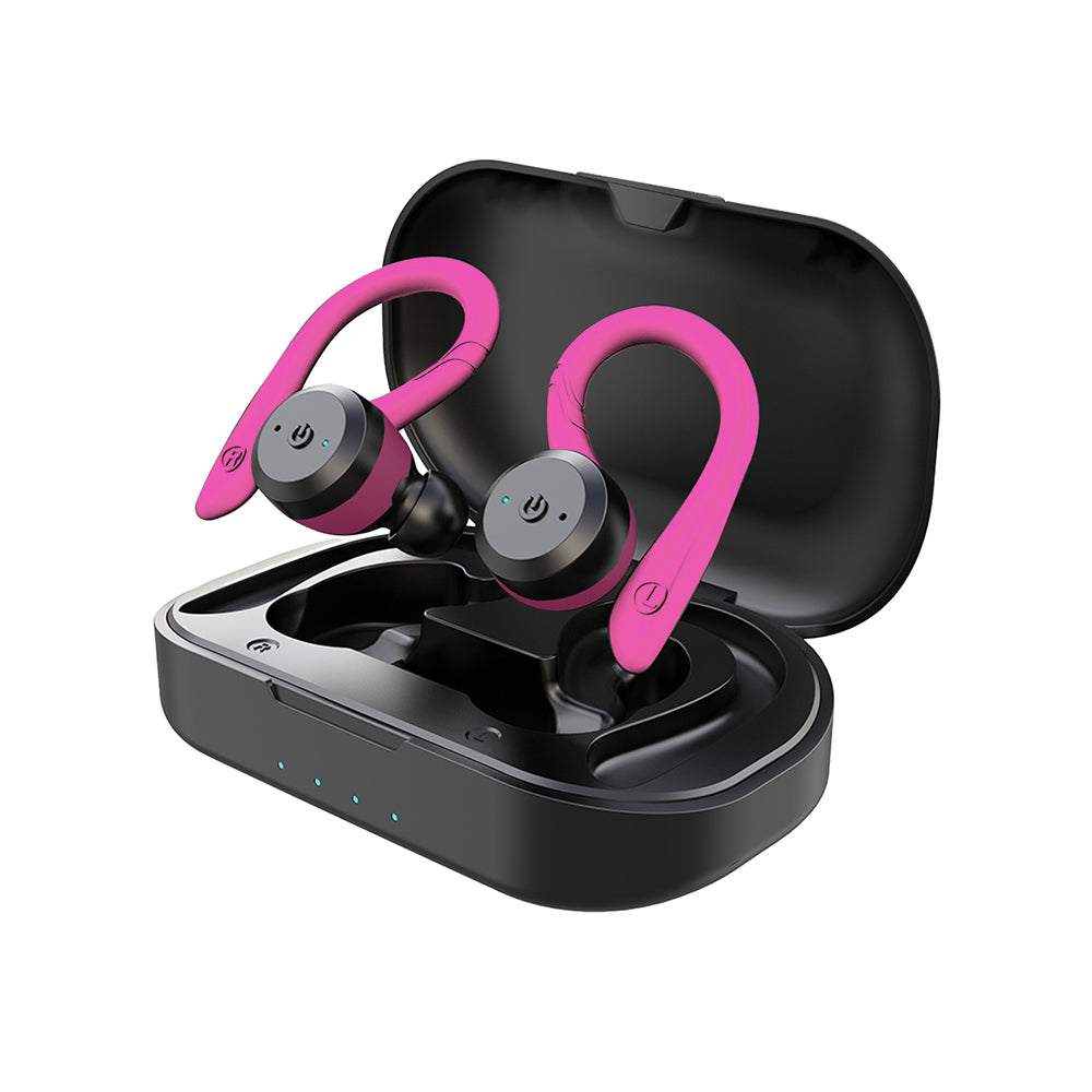 Orthorun | Vega Waterproof Wireless Sport Earbuds – 20 Hours Playtime | Bluetooth 5.0, IPX7 for Swimming & Fitness