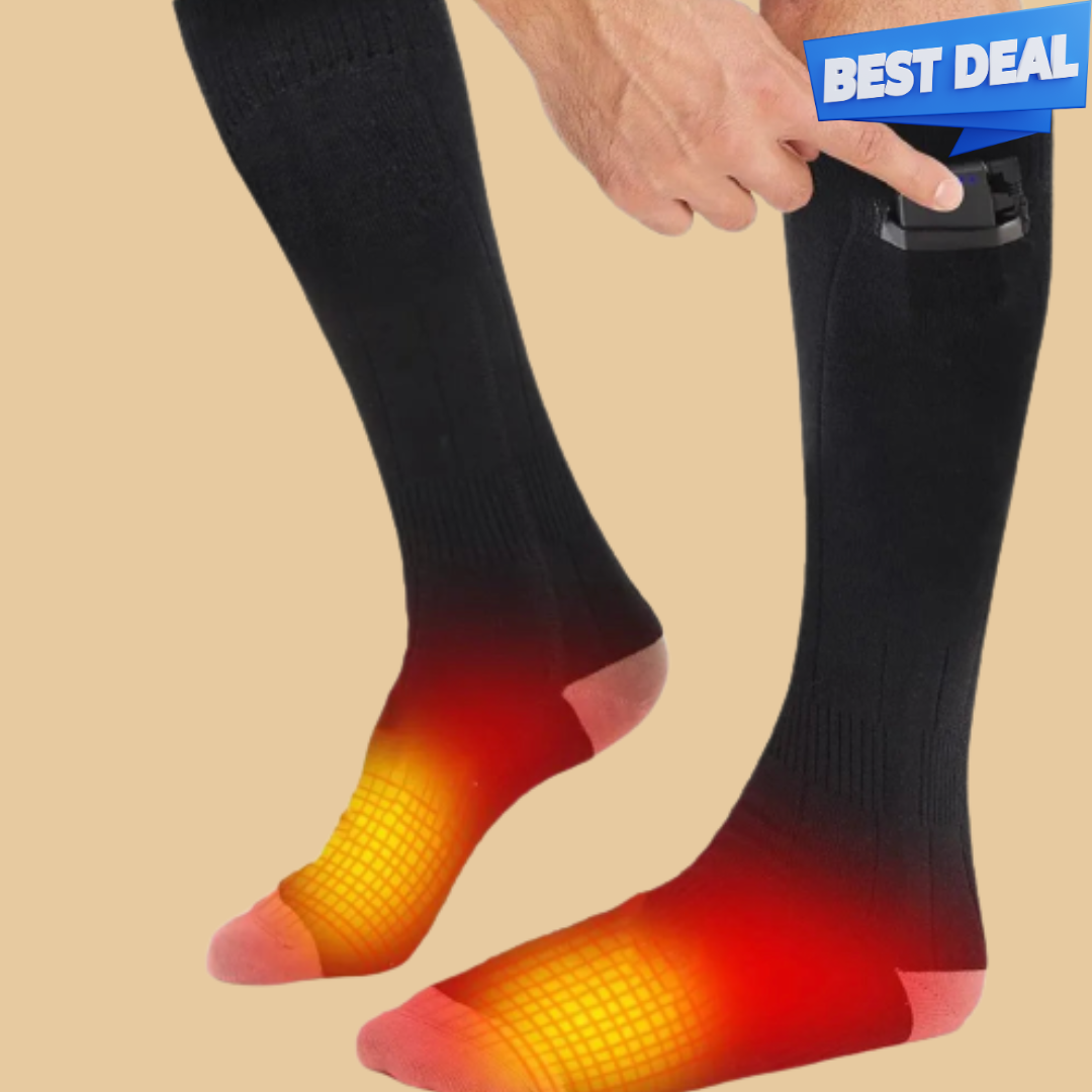 3 Pairs Of Unisex Heated Socks - Orthorun